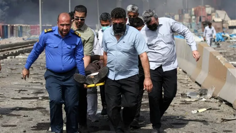 مقتل 35 شخصًا وإصابة 300 آخرين إثر الغارات الأمريكية على جنوب إيران