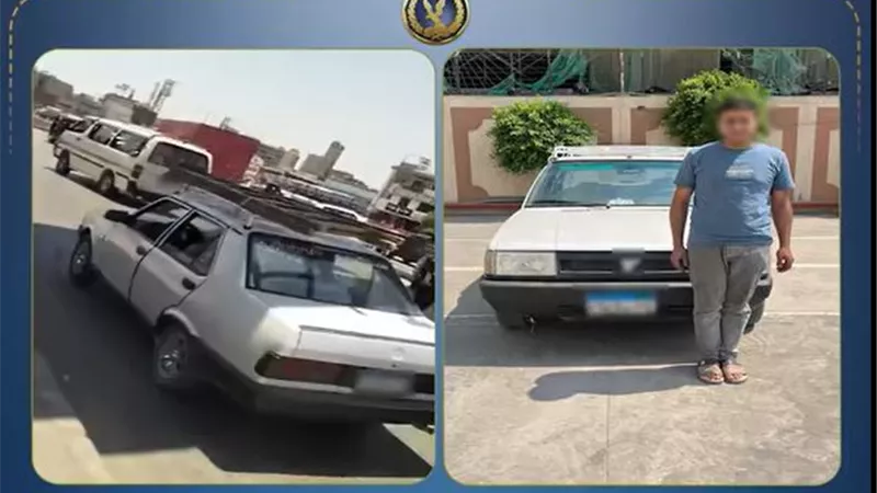 كشف حقيقة فيديو تضرر قائد سيارة من رجل مرور بشبرا الخيمة