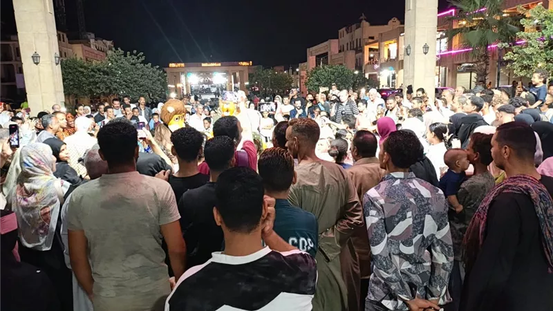 إقبال جماهيري على فعاليات «شارع الفن» بأسوان ضمن مشروع «الثقافة حياة»