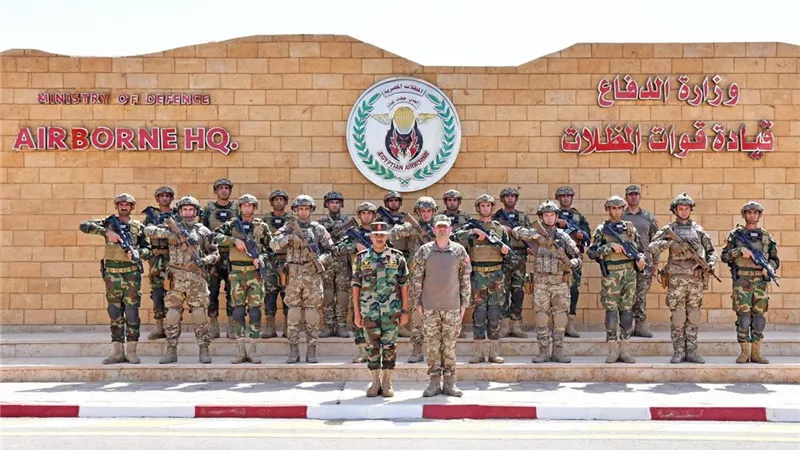 بالصور.. ختام فعاليات التدريب المصري التركي المشترك 
