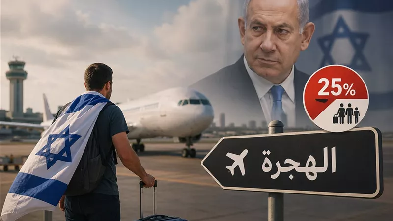 استطلاع: رُبع الإسرائيليين يفكرون في الهجرة إذا فاز نتنياهو بالانتخابات 