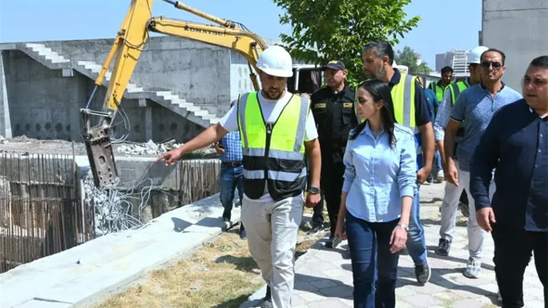 محافظ البحيرة تقود جولة ميدانية بمحطة تنقية مياه دمنهور الجديدة 