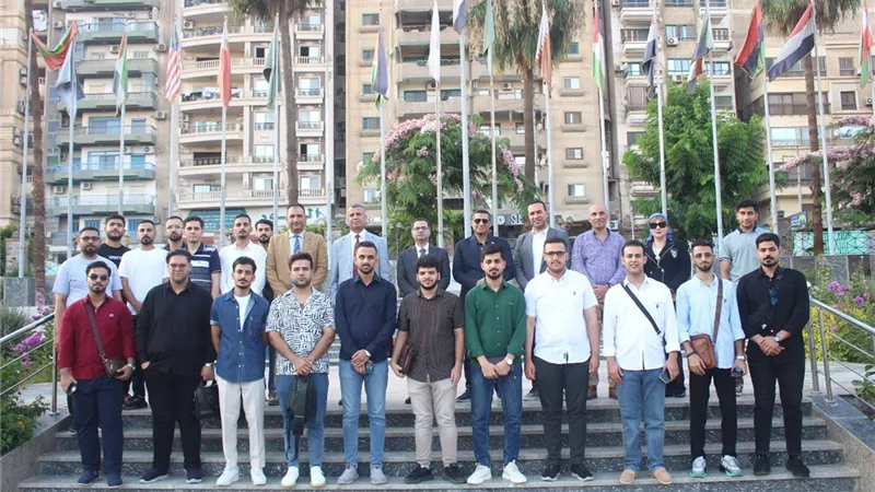 جامعة المنصورة تنظم لقاءً تعريفيًا وجولة بالحرم الجامعي لوفد جامعة العين