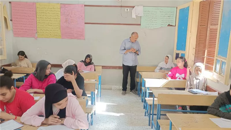 تعليم بني سويف يختتم امتحانات الدور الثاني لسنوات النقل 