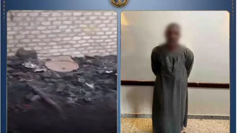 بسبب خلافات الجيرة.. ضبط عامل أشعل النيرن في منزل جاره عمدا بقنا 