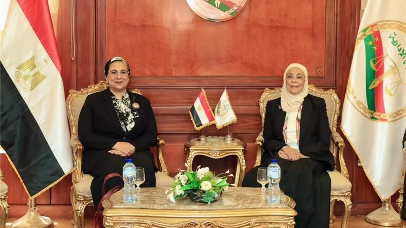  القومي للمرأة يقدم التهئنة لرئيسة هيئة النيابة الإدارية الجديدة