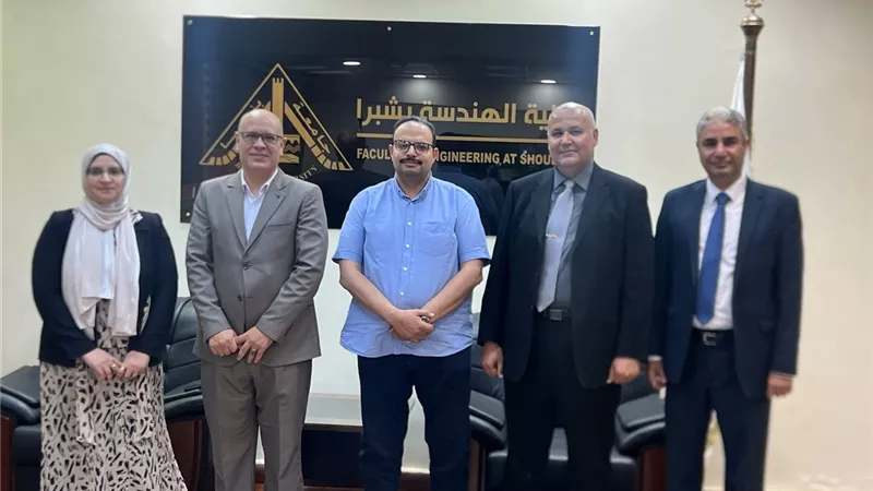 كلية الهندسة بشبرا تدعم التميز بوحدة إدارة المشروعات تطوير التعليم العالي 
