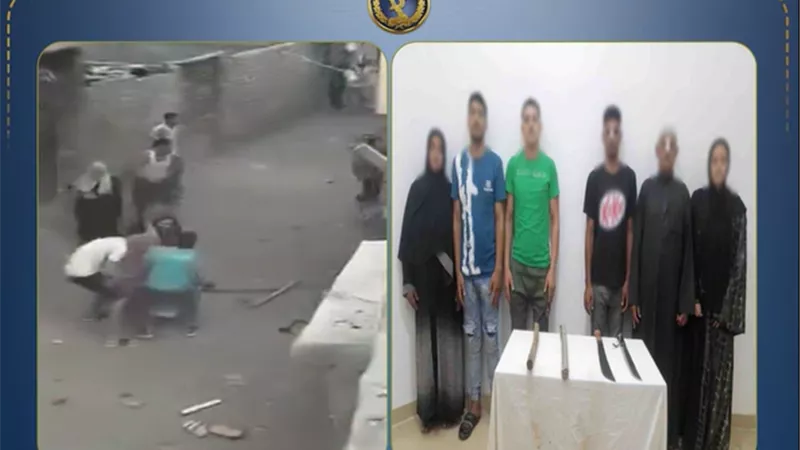 الداخلية تضبط طرفي مشاجرة مسلحة بسبب خلافات بينهم بالشرقية
