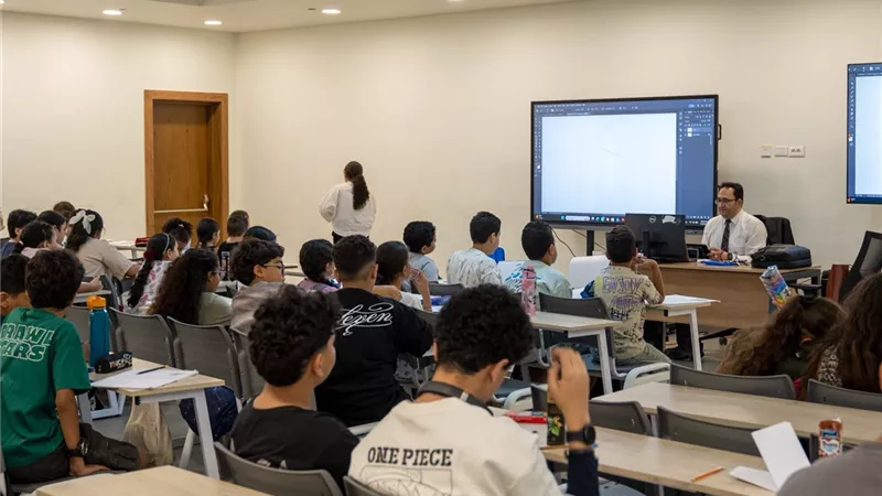 جامعة مصر للمعلوماتية تفتح أبوابها للأطفال بمعسكر صيفي للفنون الرقمية