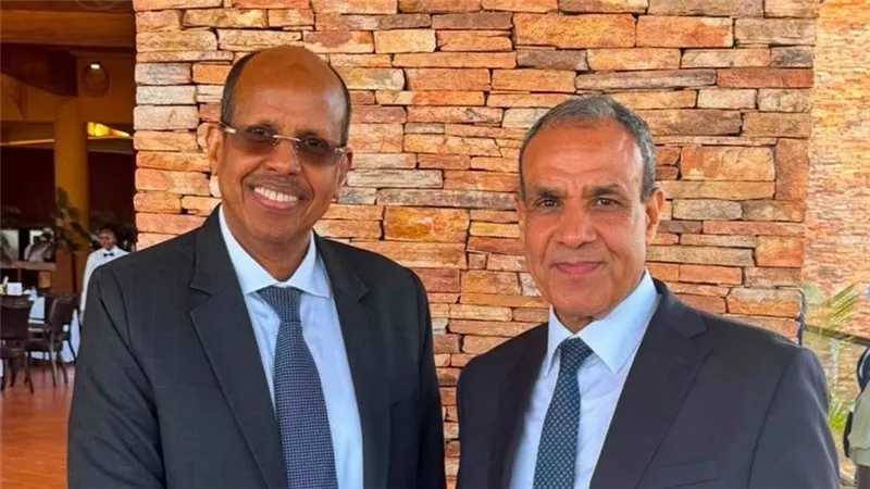 وزير الخارجية يبحث مع رئيس مفوضية الاتحاد الأفريقي تعزيز العمل المشترك 