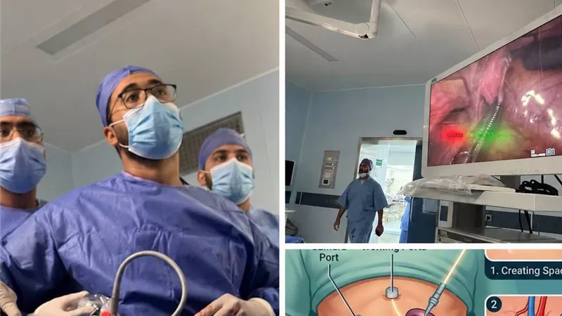 مستشفى جامعة قناة السويس تنجح في استئصال طحال طفل بالمنظار