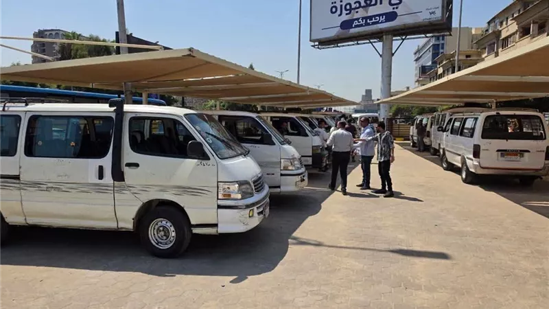 بدء التشغيل التجريبي لموقف الكيت كات لخدمة إمبابة والعجوزة والمنيرة