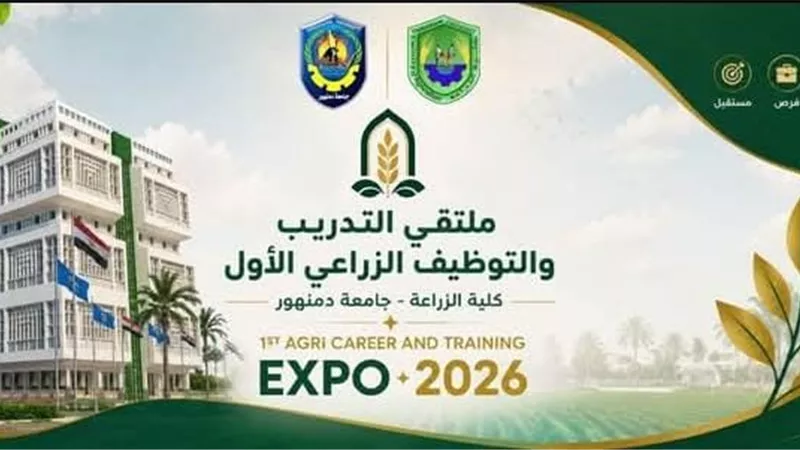 جامعة دمنهور تطلق ملتقى التوظيف الزراعي لربط الخريجين بسوق العمل