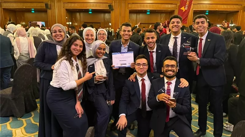 فريق Enactus بجامعة سوهاج يحصد ثلاث جوائز بالمسابقة القومية 2026