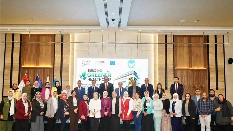 شراكة مصرية فرنسية لتعزيز المنشآت الصحية الخضراء