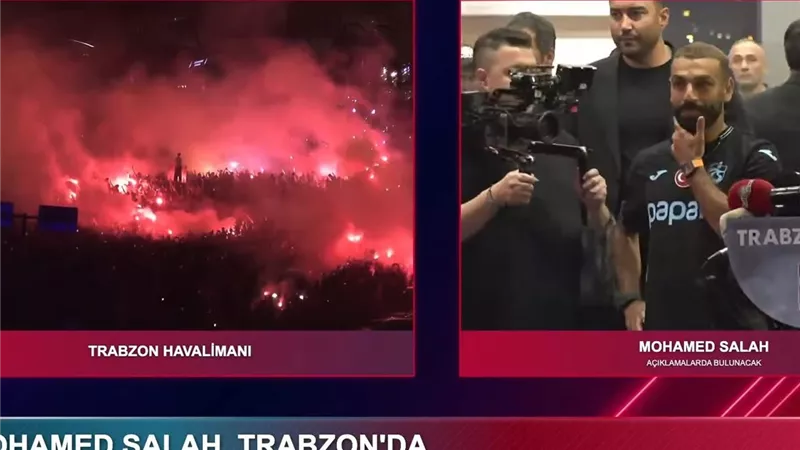 مشهد استثنائي.. استقبال أسطوري لمحمد صلاح في طرابزون