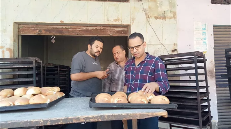 تحرير 101 محضر تمويني في حملات رقابية على الأسواق والمخابز بأسيوط