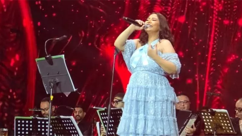 شيرين عبد الوهاب في حفل الساحل: 