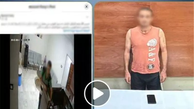 بعد تداول فيديو على السوشيال.. ضبط لص سرق هاتف موظفة داخل معمل تحاليل