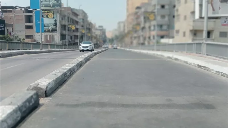 غلق اتجاه بكوبري دمنهور العلوي لمدة يومين لاستكمال أعمال الصيانة