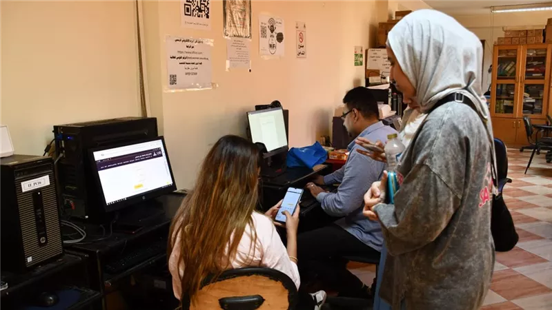 معامل التنسيق بجامعة عين شمس تستقبل أكثر من 1700 طالب خلال المرحلة الأولى