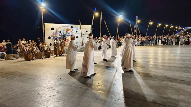 ألوان الفلكلور المصري تزين ليالي 
