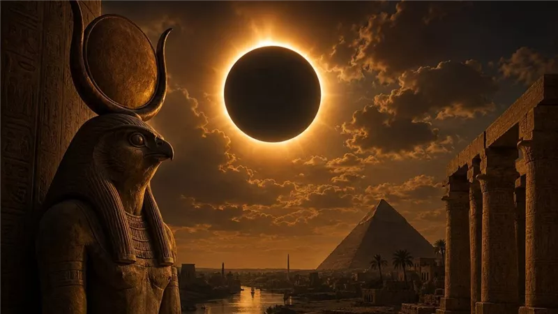 كسوف الشمس عند المصريين القدماء.. عندما غابت عين رع وأظلمت السماء