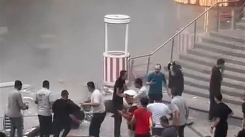 سبب حريق مطعم بمول أرابيلا بالتجمع الثالث 