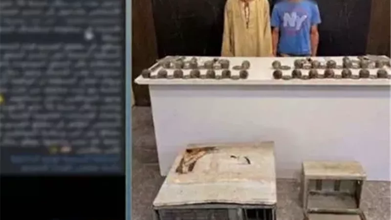  سقوط لص حلوان بعد سرقة مقابض 4 شقق في 15 مايو