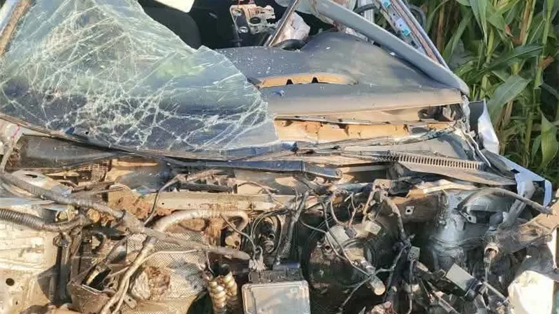 وفاة سائق وإصابة اثنين في حادث سير على طريق ميت غمر أجا بالدقهلية