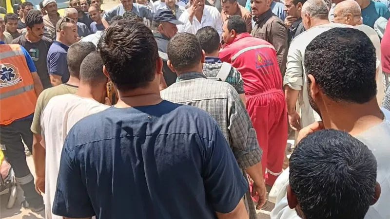 مصرع عاملين وإصابة 3 آخرين اختناقًا داخل غرفة صرف صحي في أطفيح