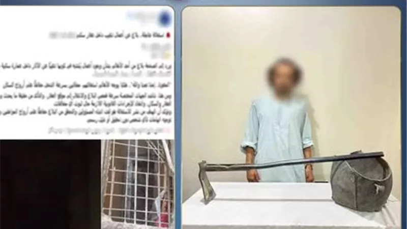«الحفر داخل البيت».. ضبط المتهم بالتنقيب غير المشروع عن الآثار فى قنا