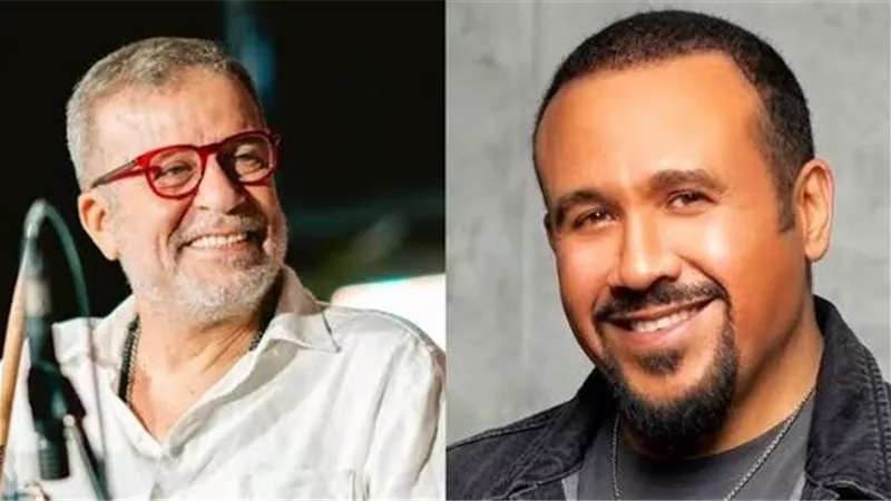 هشام عباس وشريف منير على مسرح محكى القلعة الليلة