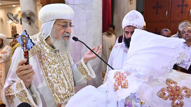 البابا تواضروس يدشن كنيسة الشهيدين مارجرجس والأمير تادرس بالإسكندرية