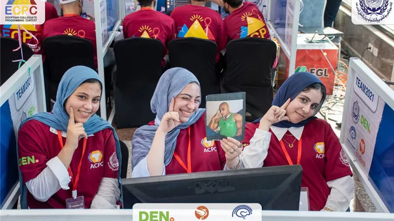 جامعة دمنهور: 3 فرق تتأهل لنهائيات مسابقة ECPC للبرمجة