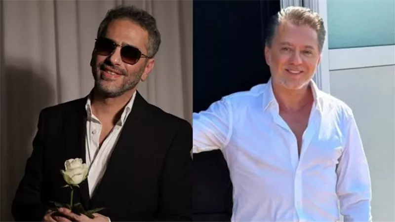 مروان خوري يهنيء فضل شاكر بعد حصوله على البراءة
