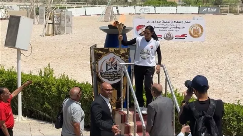 شعلة أولمبياد الشركات تصل بورسعيد استعدادًا لانطلاق الدورة الـ 59