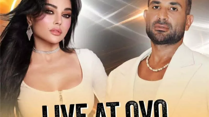 هيفاء وهبي وأحمد سعد يجتمعان في حفل غنائي بلندن 20 نوفمبر