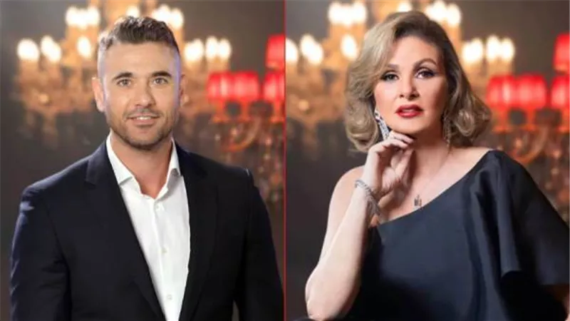 «إيه الحلاوة دي».. يسرا تشيد بأحمد عز خلال زيارتها أستوديوهات الحصن