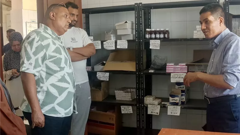 متابعة ميدانية لوكيل وزارة الصحة بالأقصر بإدارة البياضية الصحية