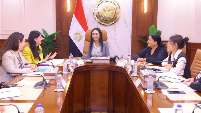 وزيرة التضامن تلتقي ممثلة منظمة اليونيسف في مصر وتبحثان تعزيز التعاون 