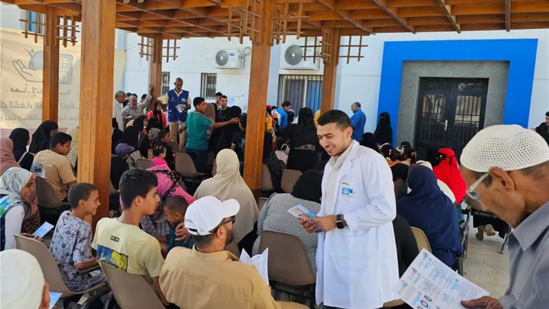 ختام فعاليات القافلة الطبية المجانية بقرية كوم فرج بأبو المطامير 