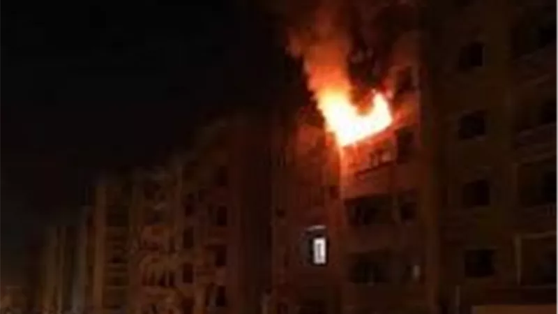 ضبط سيدة بتهمة إشعال النيران في شقة زوجها العرفي بـ15 مايو