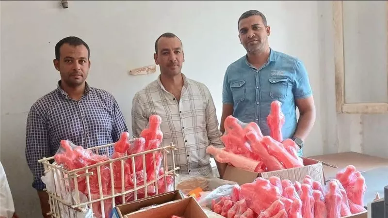 ضبط سلع مجهولة المصدر وتحرير 143 محضرًا بأسيوط
