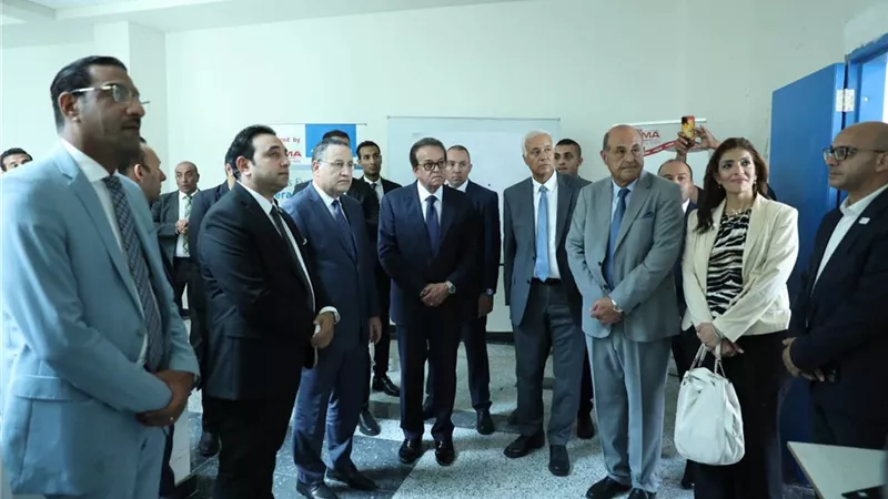وزيرا الصحة والتعليم يتفقدان جامعة العلمين بعد إنجازها العالمي
