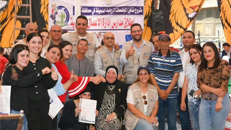 القومي للمرأة بالمنيا يشارك في إطلاق 40 مشروعًا صغيرًا لصالح 40 أسرة 