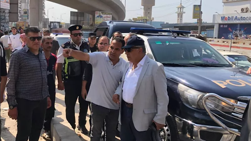 محافظ الدقهلية يتفقد أعمال تطوير ميدان سندوب بالمنصورة  