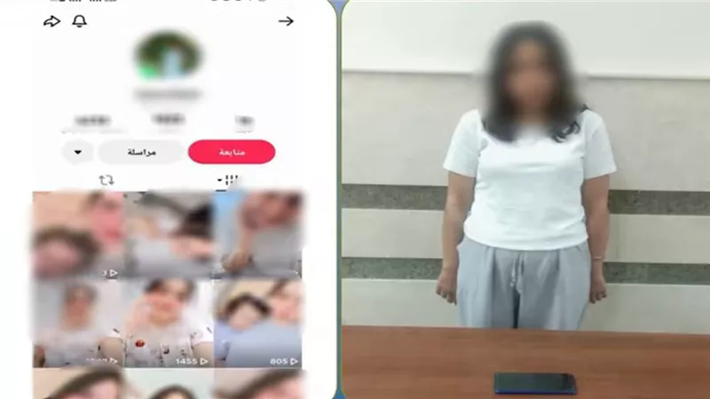 ضبط صانعة محتوى لنشرها فيديوهات رقص بملابس خادشة للحياء