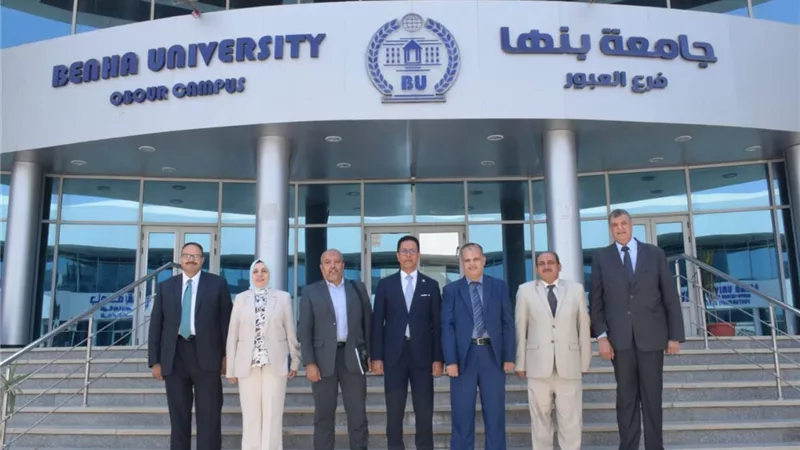 رئيس جامعة بنها يتابع الاستعدادات لإنشاء جامعة تكنولوجية أهلية بالعبور