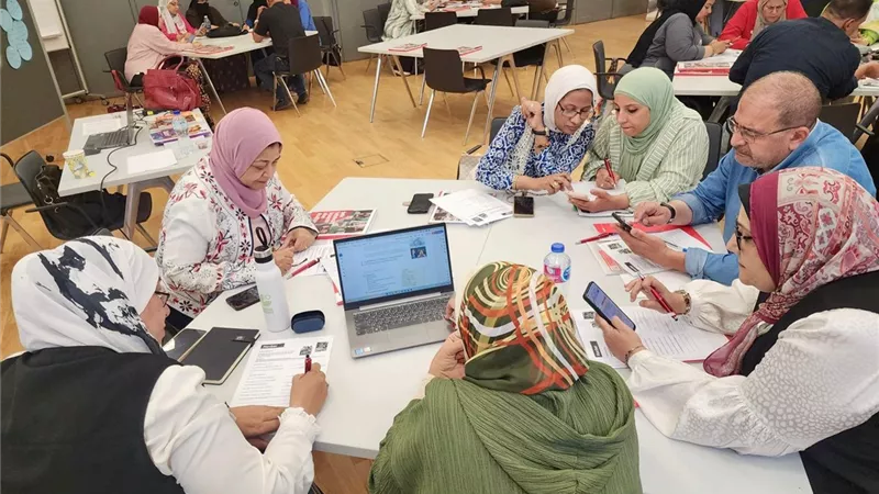 تدريب معلمي اللغة الألمانية على كتاب «Dabei» ضمن نظام البكالوريا المصرية